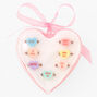Candy Heart Rings - 7 Pack,