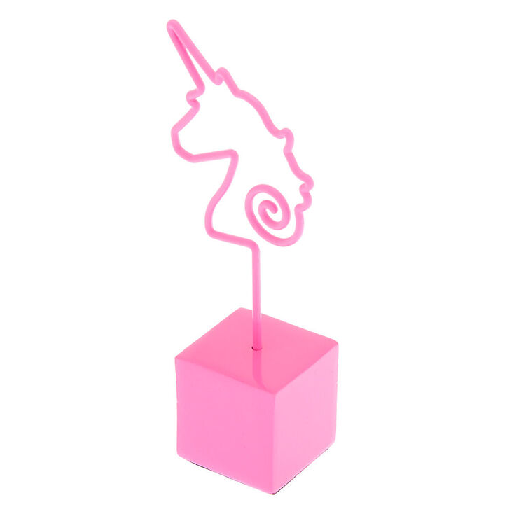 Unicorn Photo Holder - Pink,
