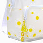 Yellow Daisy Translucent Mini Backpack,