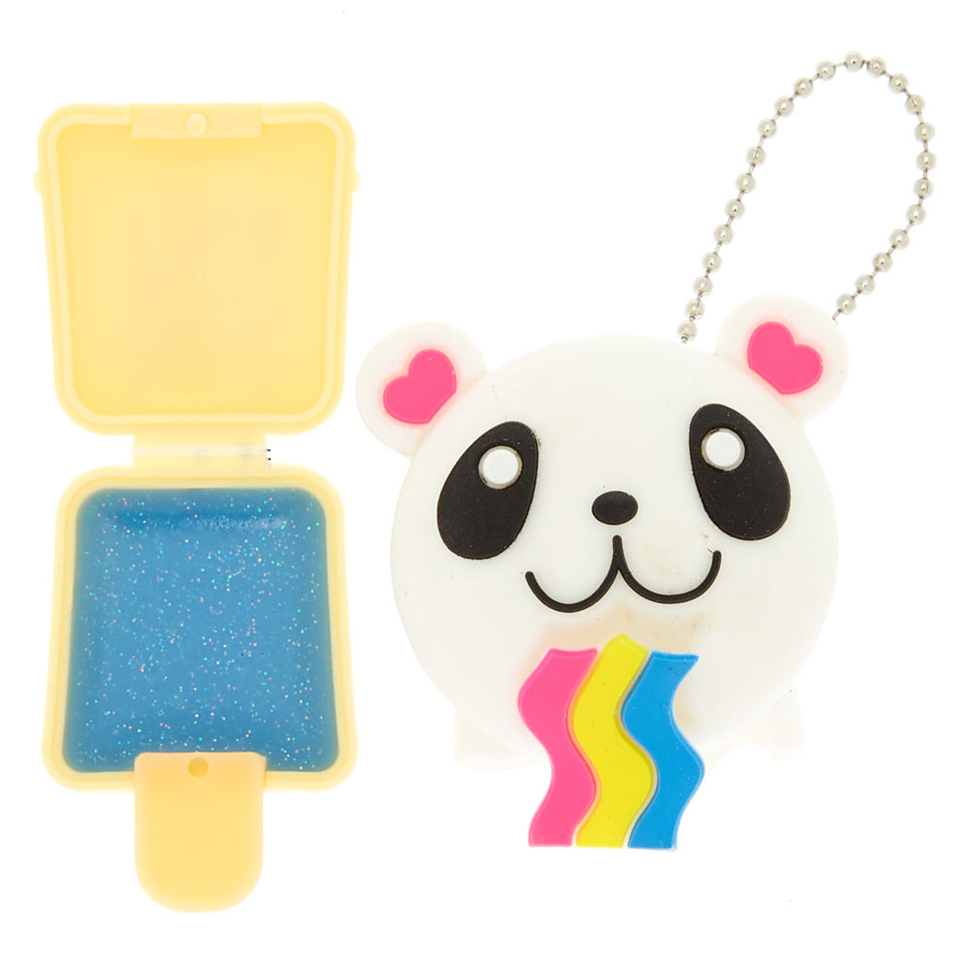 Pucker Pops Panda Emoji Popper Lip Gloss - Cotton Candy,