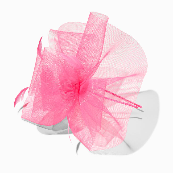 Grand bibi torsade rose vif,