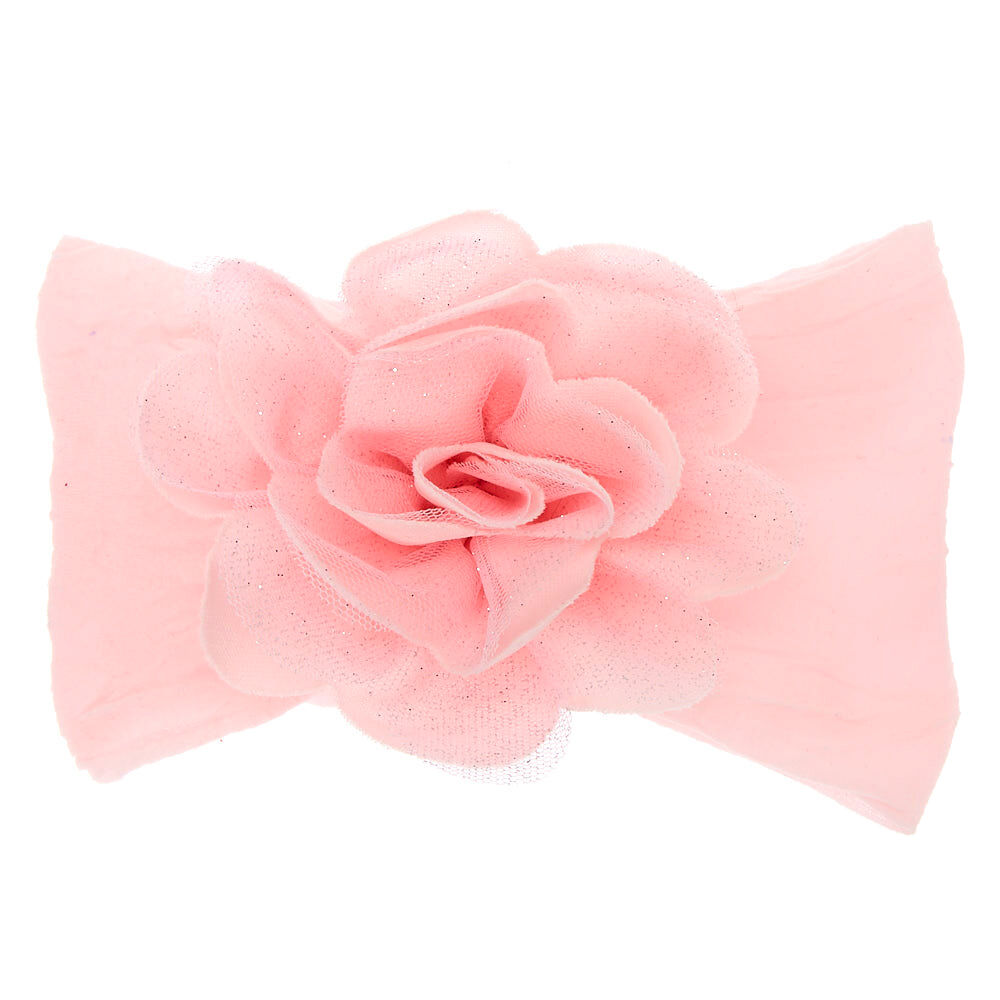 Claire's Club Floral Headwrap - Pink,