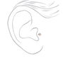 Titanium 16G Fireball Tragus Flat Back Stud Earring - 3 Pack,