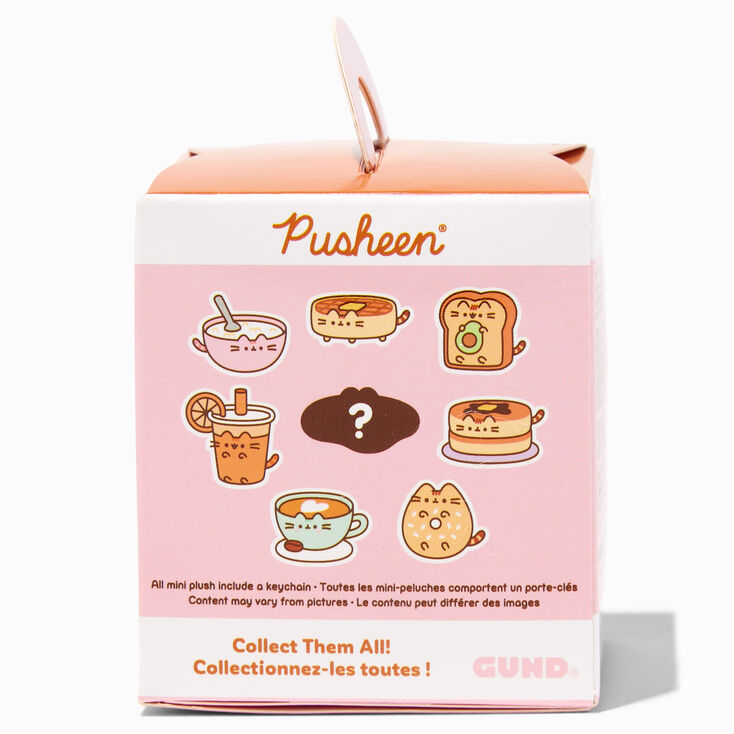 Pusheen&reg; Series 19 Breakfast Surprise Mini Plush Toy Keychain Blind Bag - Styles May Vary,