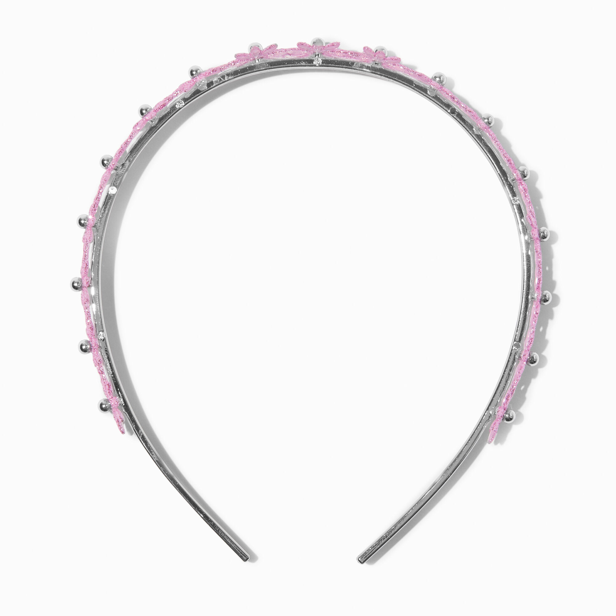 Claire's Club Pink Daisy Headband,