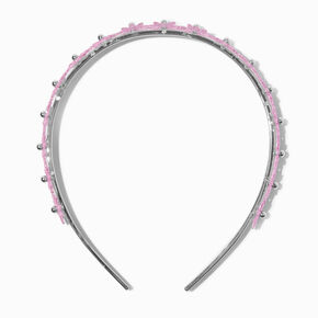 Claire&#39;s Club Pink Daisy Headband,