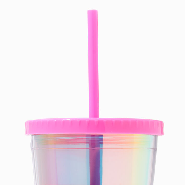 Pink Initial Tumbler - K