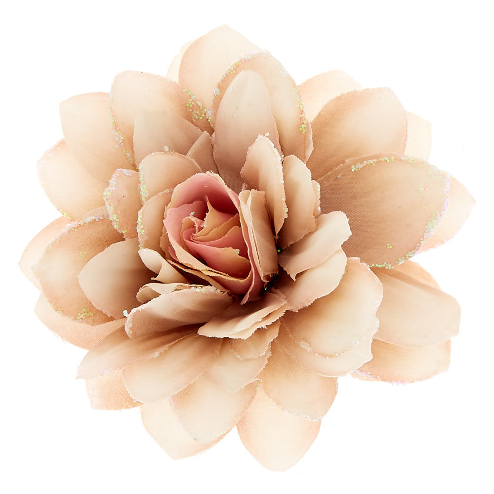 Cream flower hair clip cheap