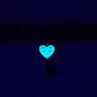 Key To Your Heart Tattoo Choker Necklace - Silver,