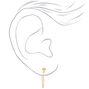 Gold-tone Ball Pearl Ear Cuff &amp; Mixed Earrings - 6 Pack,
