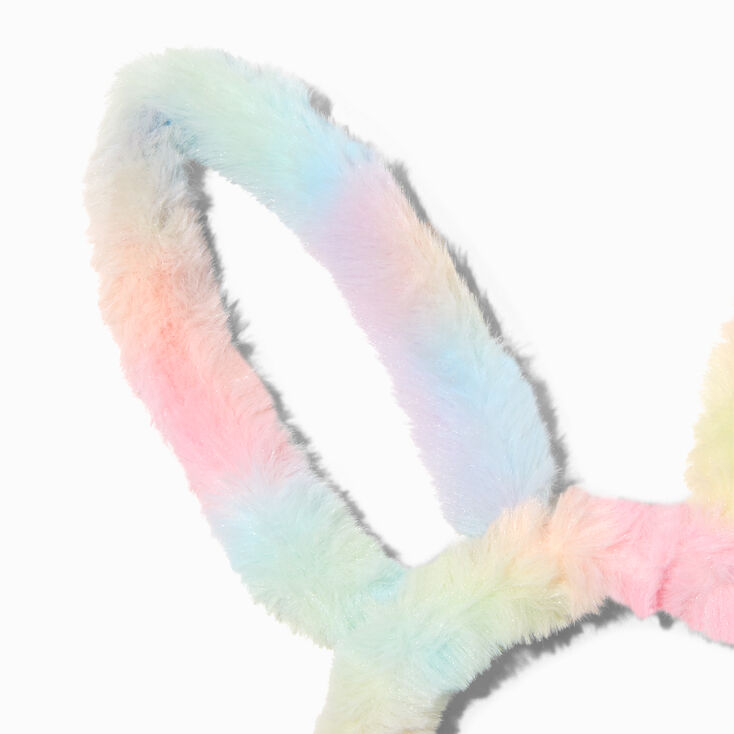 Easter Bunny Plush Ears Headbands - 2 Pack,
