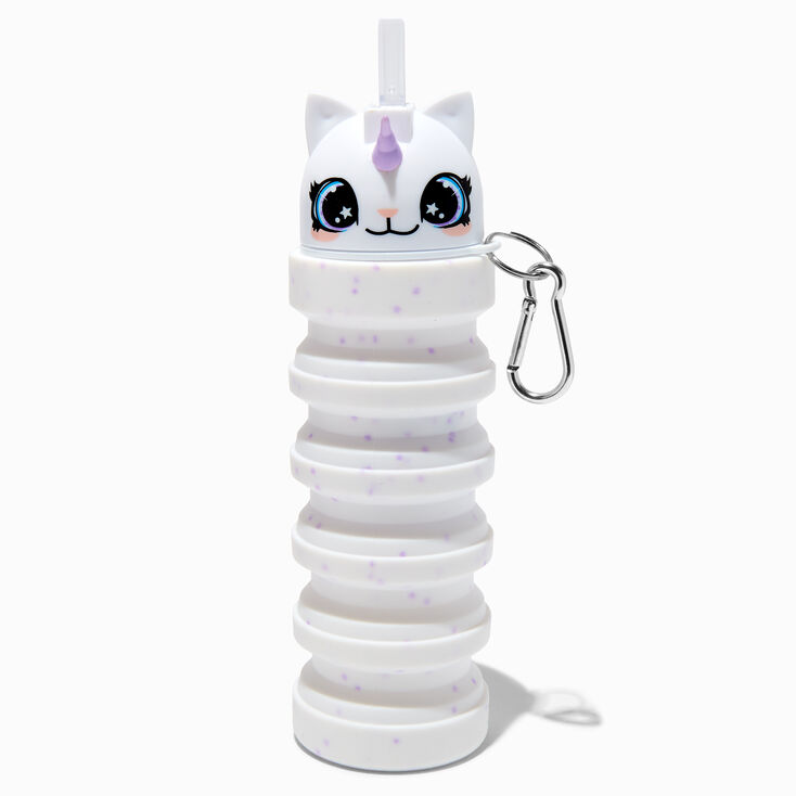 Collapsible Caticorn Water Bottle,