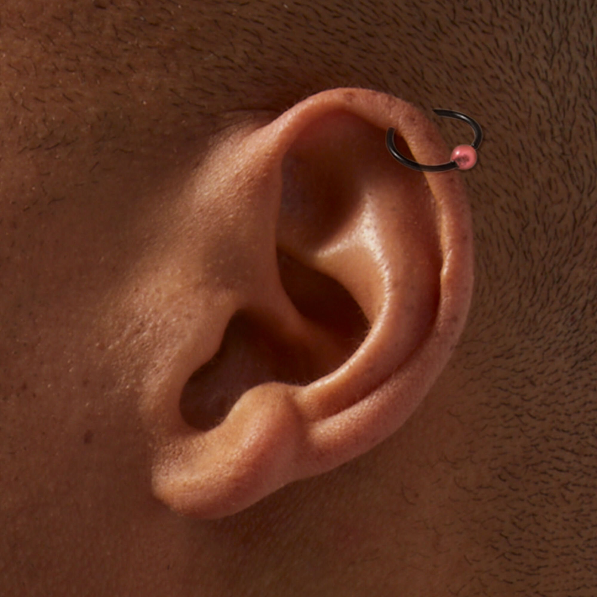 Black helix hoop store