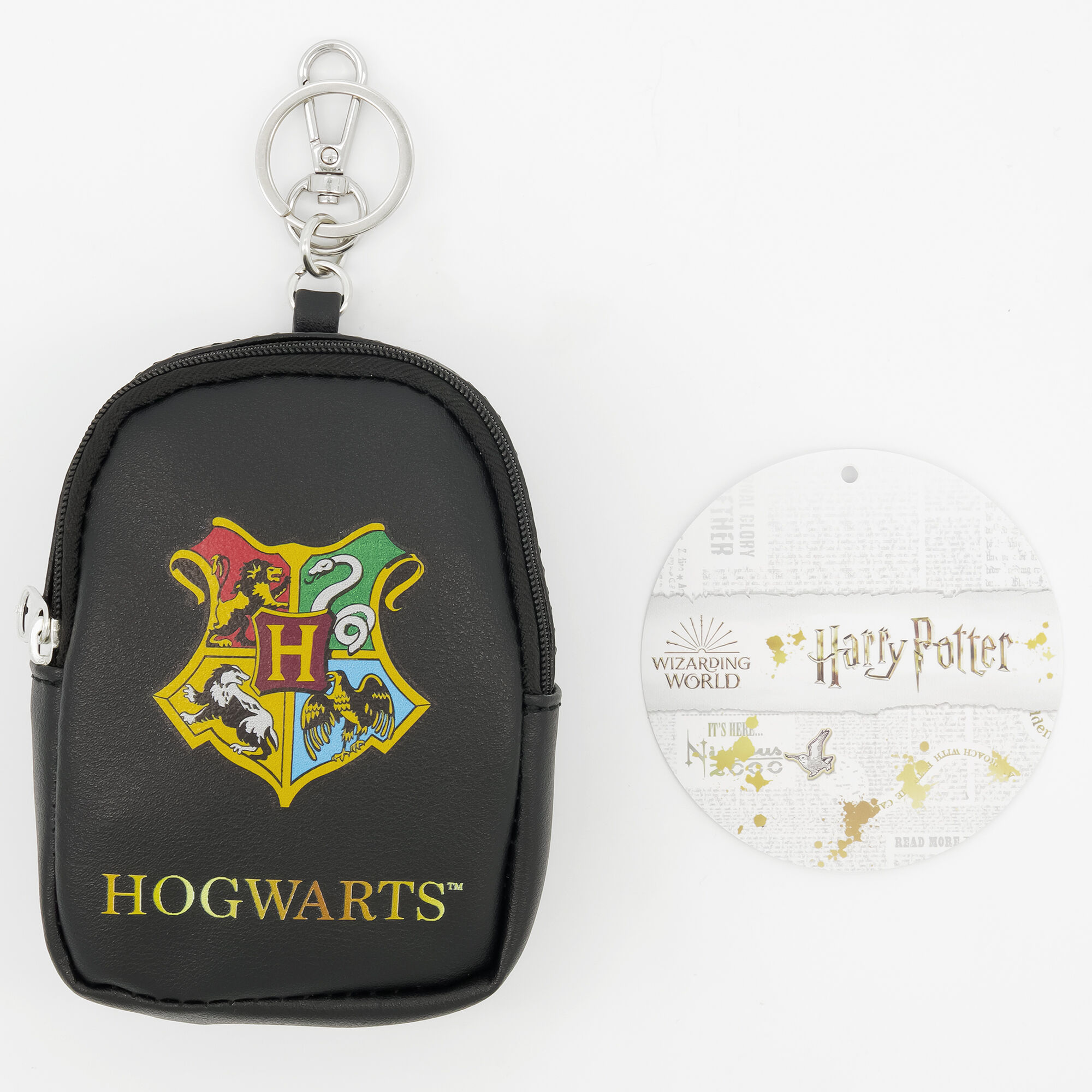 Claire's Porte-clés mini sac à dos Poudlard Harry Potter™ - Noir