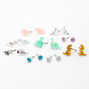 Dinosaur Mixed Stud Earrings - 9 Pack,