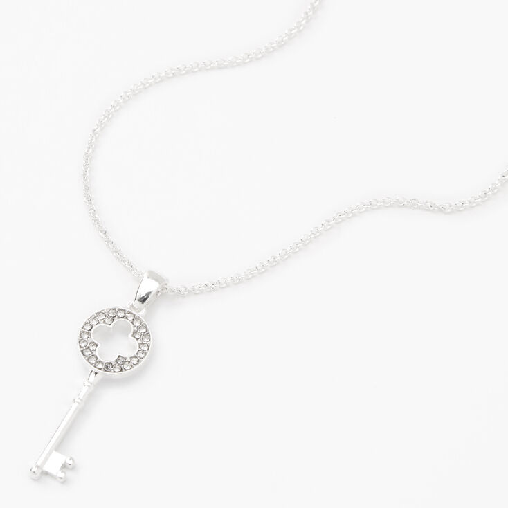 [ silver925 ] Glisten key necklace