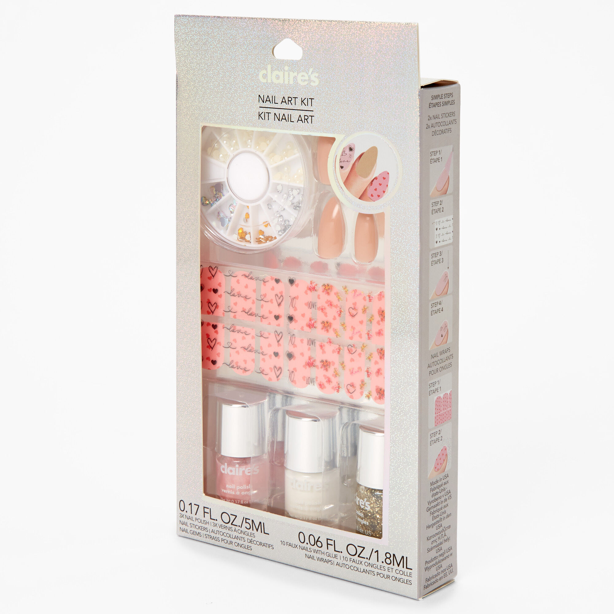 Claire's Nail Art Stamping Kit Review