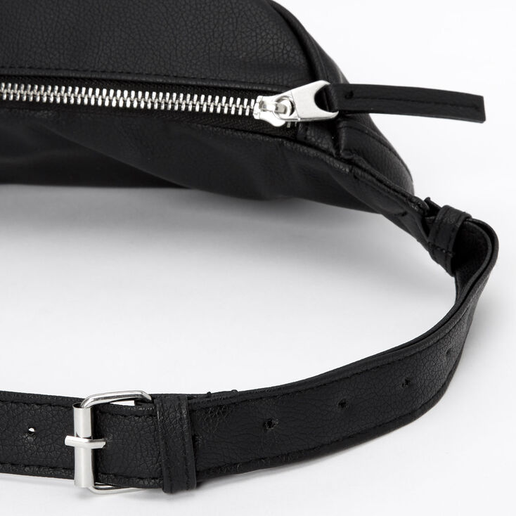 Slim Fanny Pack - Black | Claire's US