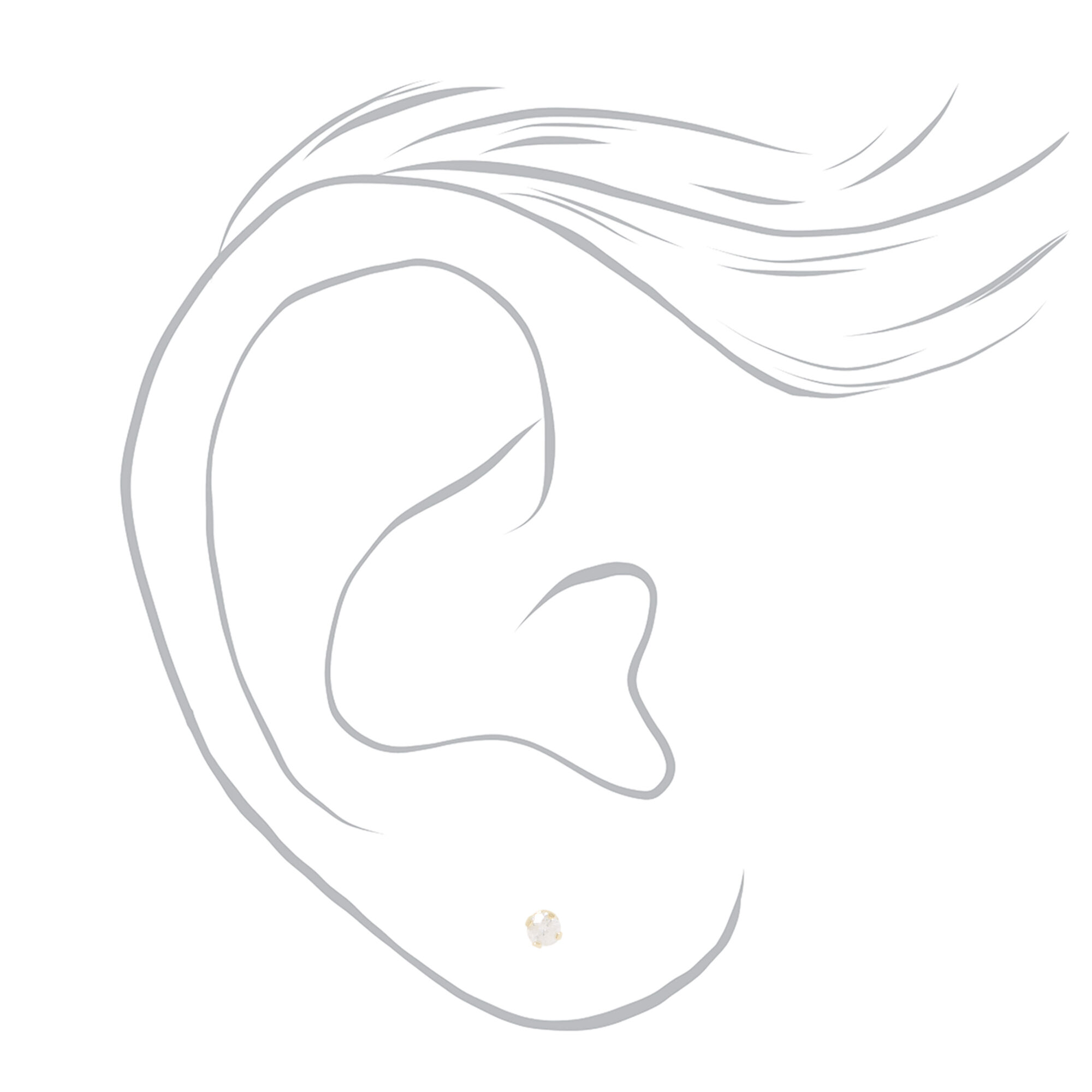 Ear piercing kit claire's clearance