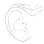 14kt Yellow Gold 0.1 ct tw Diamond Studs Baby Ear Piercing Kit with Ear Care Solution,