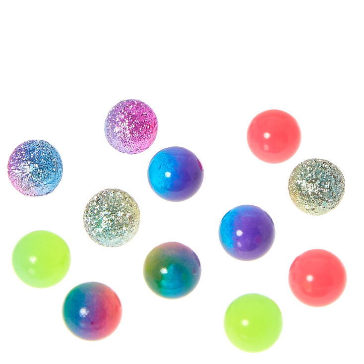Claire's Boules piercing de remplacement dégradé fluo 1.6 mm