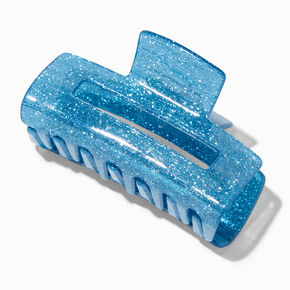 Blue Glitter Medium Hair Claw,