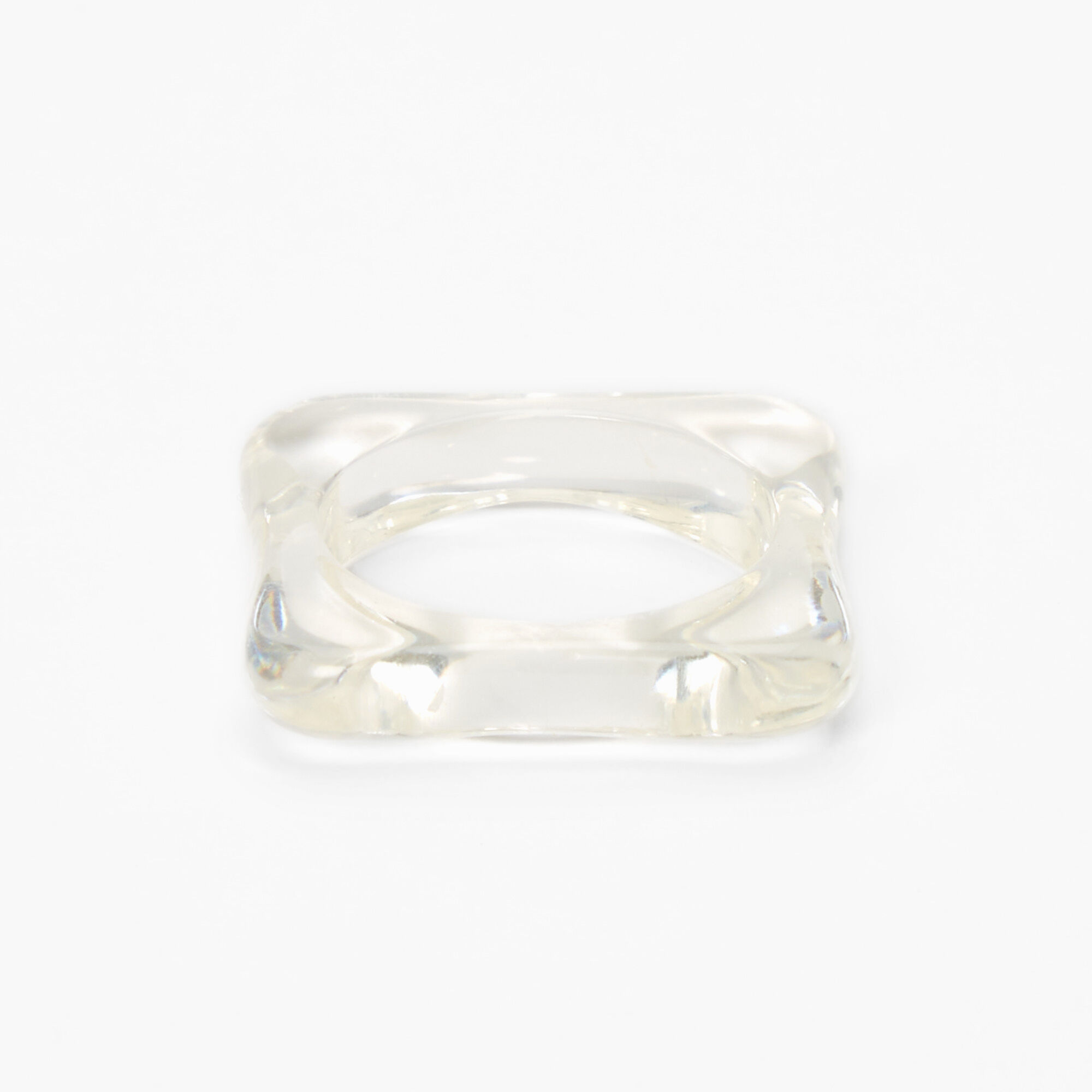 Bague en résine best sale transparente