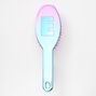 Initial Paddle Hair Brush - Blue, E,