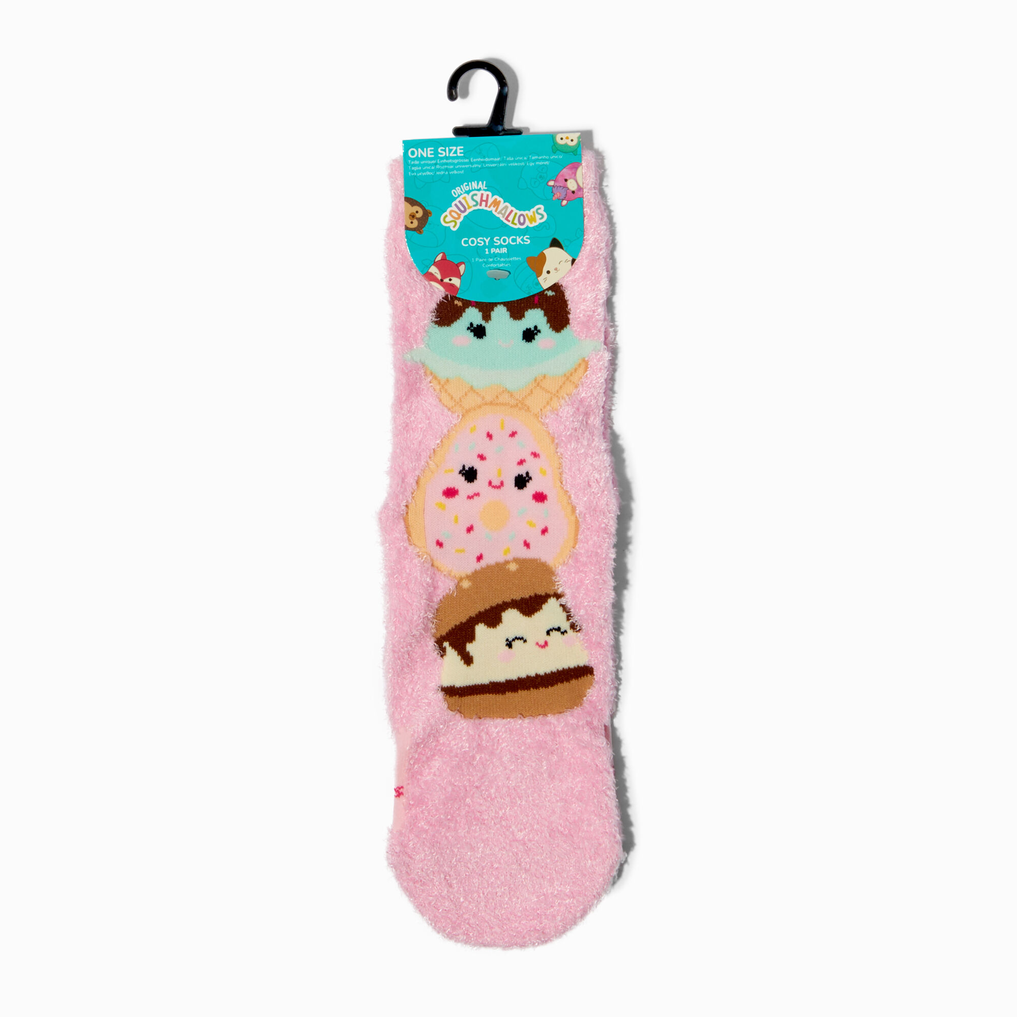 View Claires Squishmallows Cozy Socks 1 Pair information