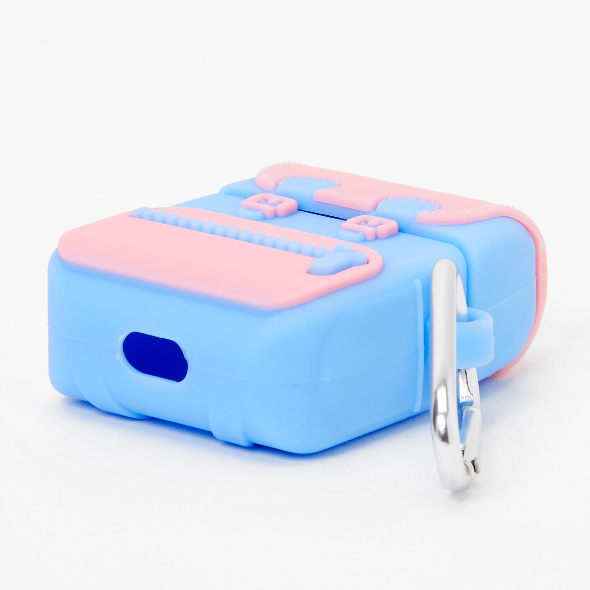 Étui pour écouteurs mini sac à dos bleu - Compatible avec les AirPods® de Apple,