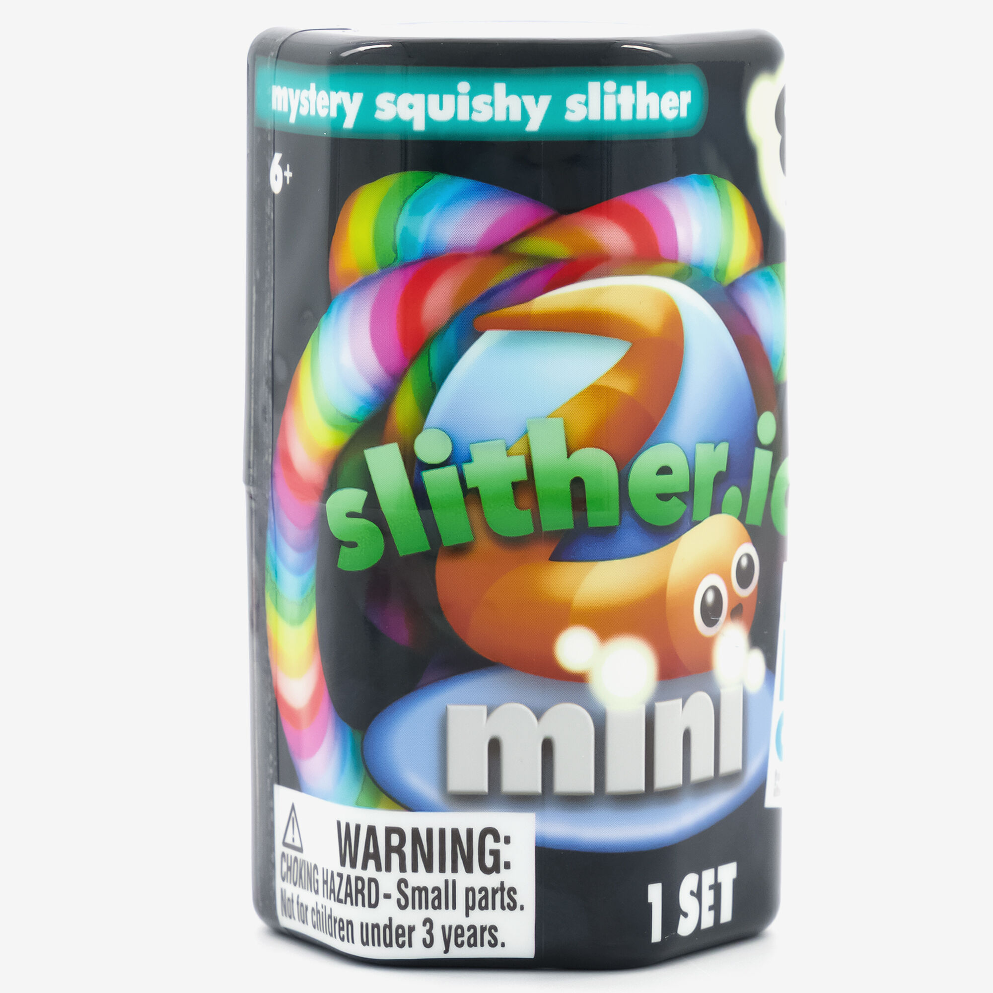 Claire's Pochette surprise Mini Squishy Slither Series 8 Slither.io™ - Les modèles peuvent varier