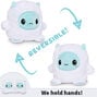 TeeTurtle&trade; Reversible Plushies White Yeti,