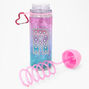 Initial Water Bottle - Pink, R,