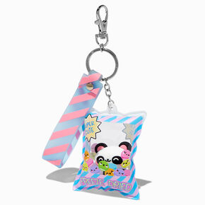 Panda &quot;Freeze Dried&quot; Snack Wristlet Keychain,