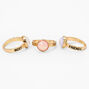 Best Friends Faux Pearl Rings - 3 Pack,
