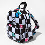 Checkered Daisy Small Backpack,