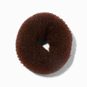 Petit donut pour cheveux ch&acirc;tains,