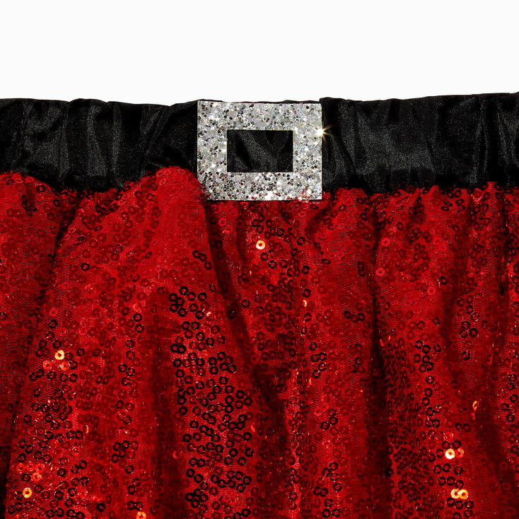 Santa&#39;s Suit Red Sequin Tutu,