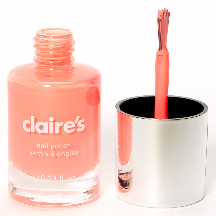 Solid Nail Polish - Pastel Coral,