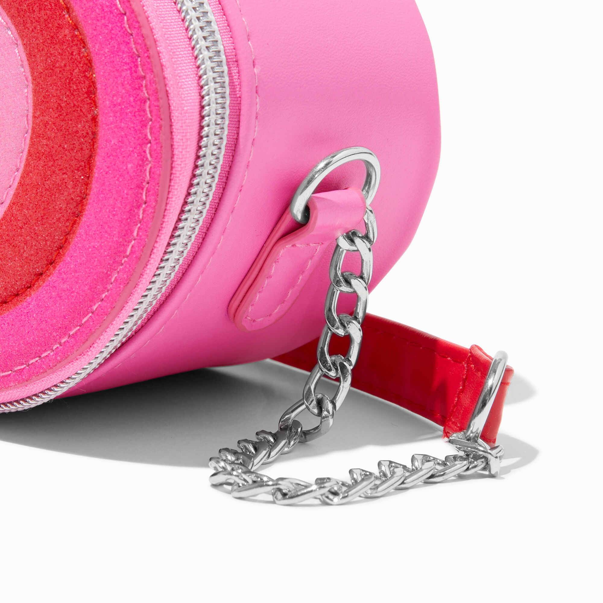 Pink quilted crossbody bag clearance