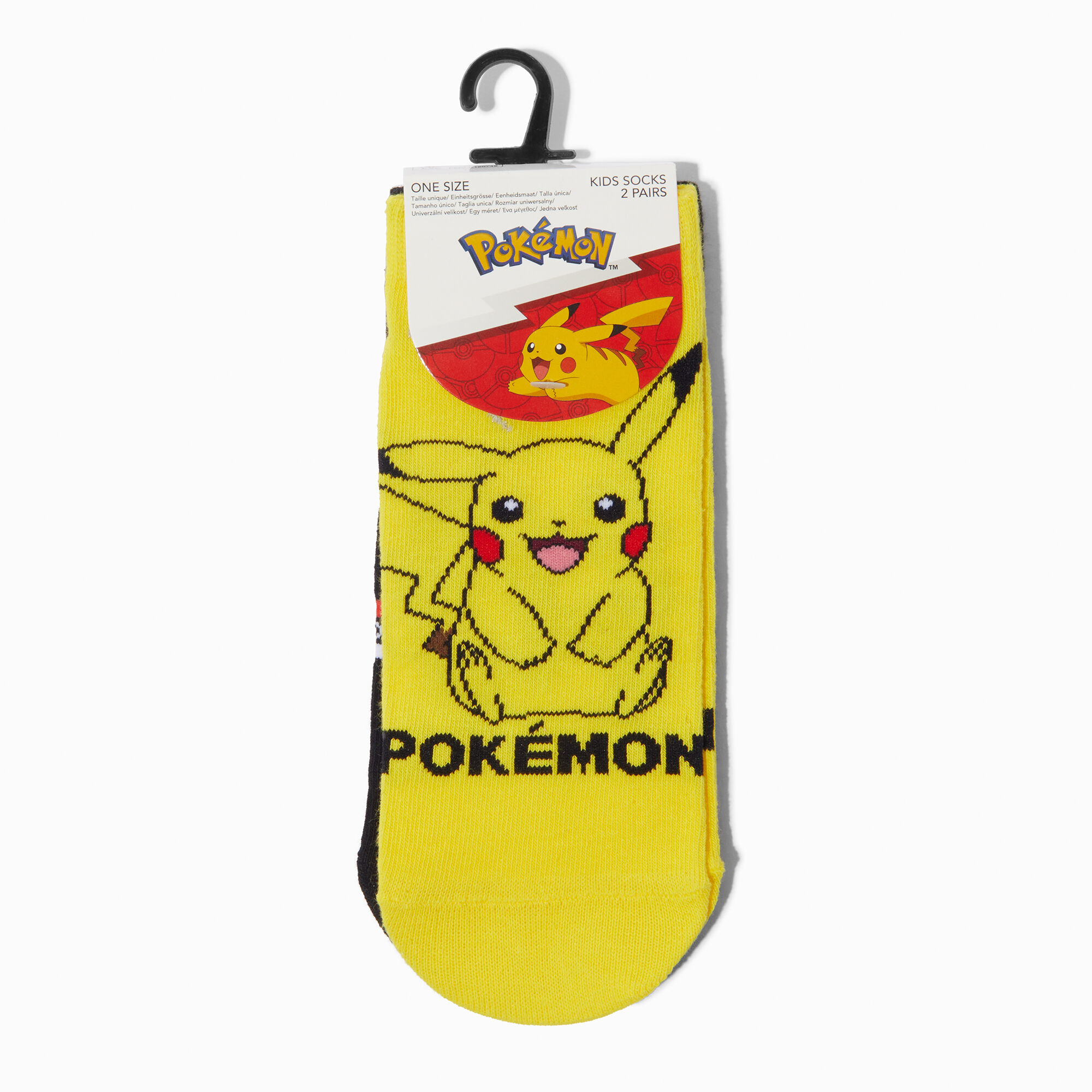 View Claires Pokémon Ankle Socks 2 Pack information