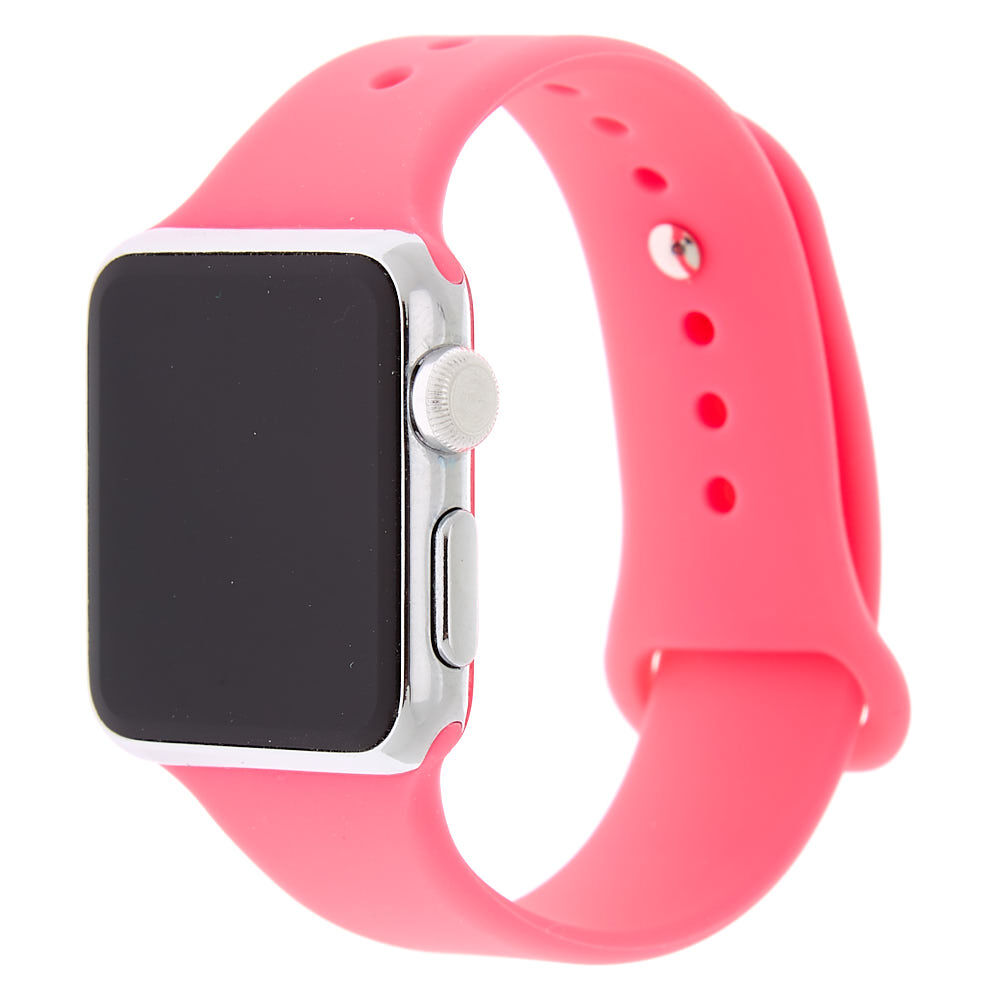 pink band apple watch