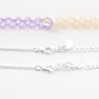 Claire&#39;s Club Purple Bear Choker Necklaces - 3 Pack,