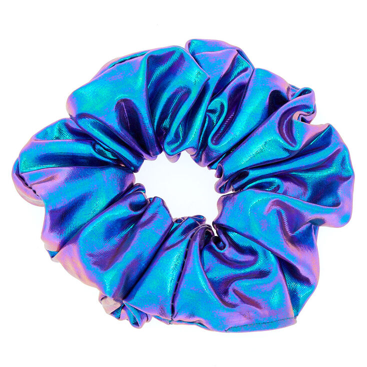 Claire's Chouchou sirène métallique - Lilas