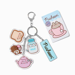 Pusheen&reg; Claire&#39;s Exclusive Tea Charm Keychain,