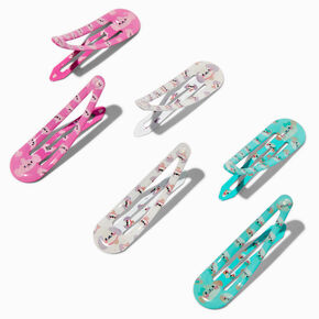 Claire&#39;s Club Puppy Printed Snap Hair Clips - 6 Pack,