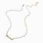 Mean Girls&trade; x Claire&#39;s Gold-tone Normal Pendant Necklace,