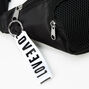 Solid Color Bum Bag - Black,