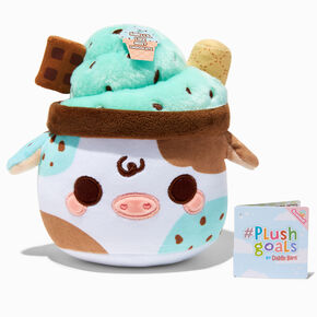 &#35;Plush Goals by Cuddle Barn&reg; 7&#39;&#39; Mint Chocolate Mooshake Soft Toy,