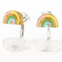 Rainbow Cloud Ear Jacket Earrings,